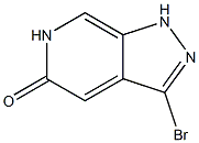 3-Bromo-1,6-dihydro-pyrazolo[3,4-c]pyridin-5-one Struktur