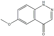 6-Methoxy-1H-cinnolin-4-one Struktur