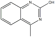 4-Methyl-quinazolin-2-ol Struktur