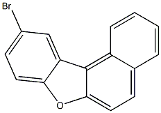 10-bromonaphtho[2,1-b]benzofuran Struktur