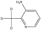 3-Amino-2-(methyl-d3)-pyridine Struktur