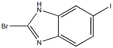 2-Bromo-6-iodo-1H-benzoimidazole Struktur