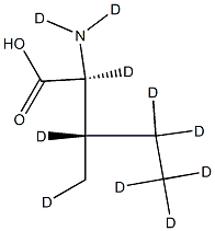 L-ISOLEUCINE (D10, 98%) Struktur