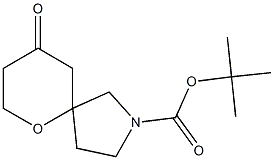 tert-butyl 9-oxo-6-oxa-2-azaspiro[4.5]decane-2-carboxylate Struktur