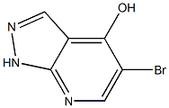 5-Bromo-1H-pyrazolo[3,4-b]pyridin-4-ol Struktur