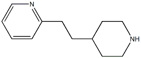 2-(2-Piperidin-4-yl-ethyl)-pyridine Struktur