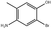 4-amino-2-bromo-5-methylphenol Struktur