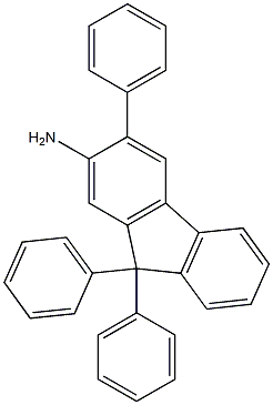 3,9,9-Triphenyl-9H-fluoren-2-ylamine Struktur