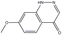 7-Methoxy-1H-cinnolin-4-one Struktur