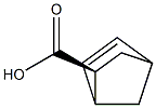 (2S)-bicyclo[2.2.1]hept-5-ene-2-carboxylic acid Struktur