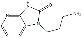 1-(3-aminopropyl)-1H-imidazo[4,5-b]pyridin-2(3H)-one Struktur