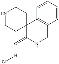 1H-spiro[isoquinoline-4,4'-piperidin]-3(2H)-one hydrochloride Struktur