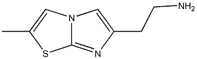 2-(2-methylimidazo[2,1-b]thiazol-6-yl)ethanamine Struktur