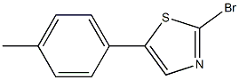 2-bromo-5-p-tolylthiazole Struktur