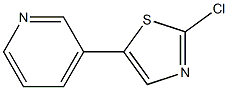 2-chloro-5-(pyridin-3-yl)thiazole Struktur