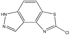 2-chloro-6H-thiazolo[4,5-e]indazole Struktur