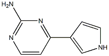 4-(1H-pyrrol-3-yl)pyrimidin-2-amine Struktur