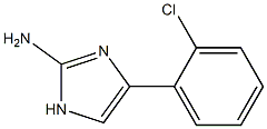 4-(2-chlorophenyl)-1H-imidazol-2-amine Struktur