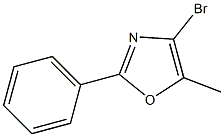 4-bromo-5-methyl-2-phenyloxazole Struktur