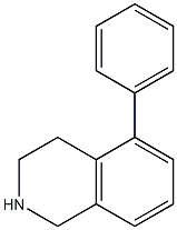 5-phenyl-1,2,3,4-tetrahydroisoquinoline Struktur