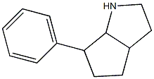 6-phenyloctahydrocyclopenta[b]pyrrole Struktur