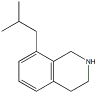 8-isobutyl-1,2,3,4-tetrahydroisoquinoline Struktur