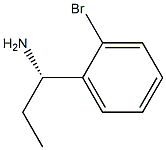 (S)-1-(2-bromophenyl)propan-1-amine Struktur