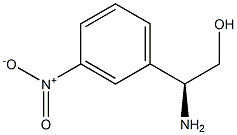 (S)-2-amino-2-(3-nitrophenyl)ethanol Struktur