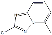 2-Chloro-5-methyl-[1,2,4]triazolo[1,5-a]pyrazine Struktur