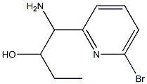 1-amino-1-(6-bromopyridin-2-yl)butan-2-ol Struktur