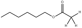 n-Hexyl Acetate-d3	 Struktur