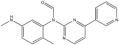 N-(2-methyl-5-(methylamino)phenyl)-N-(4-(pyridin-3-yl)pyrimidin-2-yl)formamide