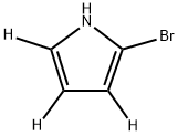 2-Bromo-1H-pyrrole-3,4,5-d3 Struktur