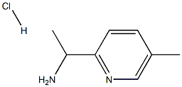 1-(5-METHYLPYRIDIN-2-YL)ETHANAMINE HCL Struktur