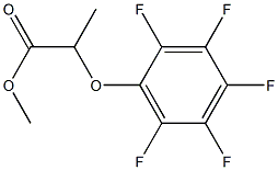 methyl 2-(perfluorophenoxy)propanoate Struktur