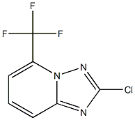 2-Chloro-5-trifluoromethyl-[1,2,4]triazolo[1,5-a]pyridine Struktur