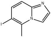 6-Iodo-5-methyl-imidazo[1,2-a]pyridine Struktur