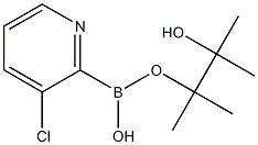 3-chloropyridin-2-ylboronic acid pinacol ester Struktur