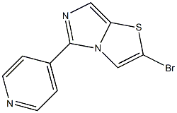 2-bromo-5-(pyridin-4-yl)imidazo[5,1-b]thiazole Struktur