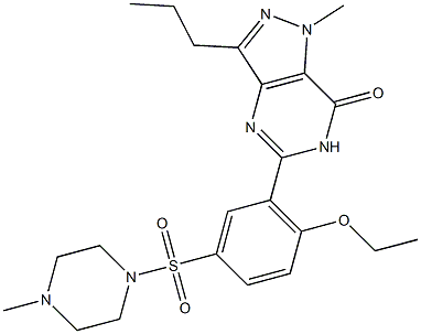 Sildenafil Struktur