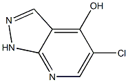 5-Chloro-1H-pyrazolo[3,4-b]pyridin-4-ol Struktur