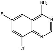 8-Chloro-6-fluoroquinazolin-4-amine Struktur