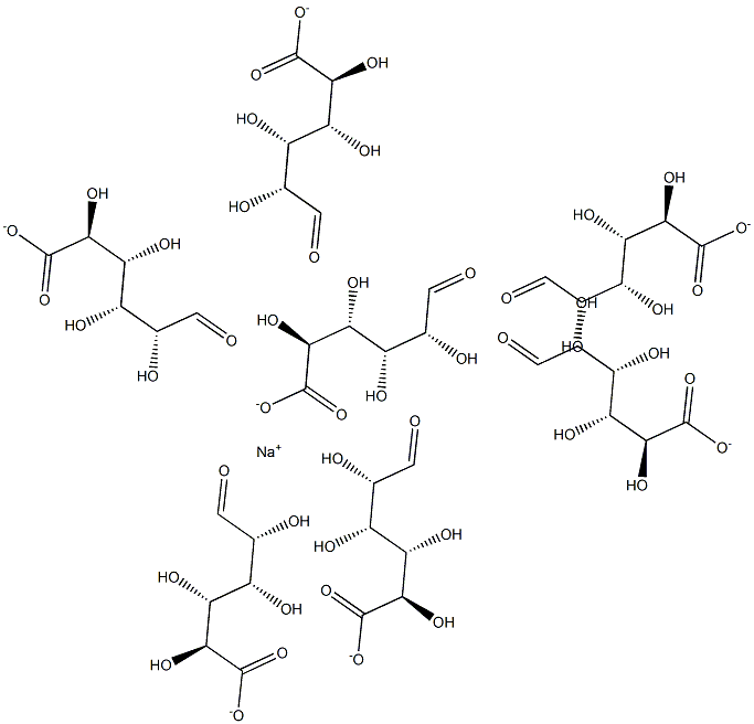 Hepta-Guluronic Acid Sodium Salt Struktur