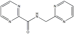 N-(pyrimidin-2-ylmethyl)pyrimidine-2-carboxamide Struktur