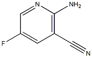 2-Amino-5-fluoro-nicotinonitrile Struktur