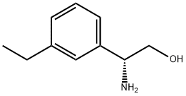 (2R)-2-AMINO-2-(3-ETHYLPHENYL)ETHAN-1-OL Struktur