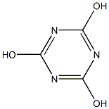 Cyanuric acid functionalized silver nanoparticles Struktur