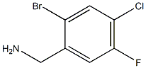 (2-Bromo-4-chloro-5-fluoro-phenyl)-methyl-amine Struktur