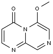 6-Methoxy-pyrazino[1,2-a]pyrimidin-4-one Struktur