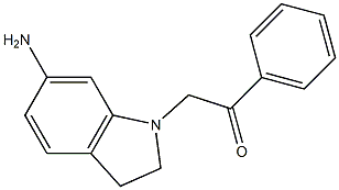 1-(6-aminoindolin-1-yl)-2-phenylethanone Structure